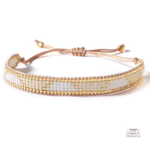 Bracelet en perles Tila aux tons pastel