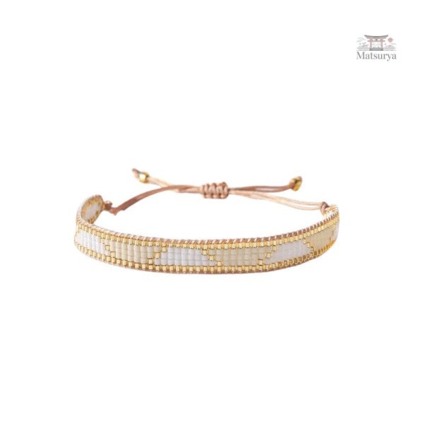 Bracelet pastel Miyuki Tila en perles