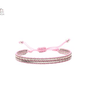 Bracelet Miyuki Tila Verre Camel tissé, élégant et coloré