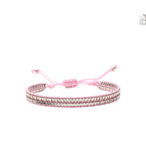 Bracelet Tila en verre camel, style moderne et artisanal