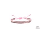 Accessoire bracelet Miyuki en verre camel, chic et stylé