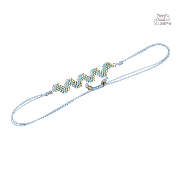 Bracelet Miyuki Tila Zigzag en perles colorées - vue 7
