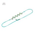 Bracelet coloré Miyuki Tila, style contemporain