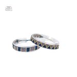 Bracelet Miyuki tissé dégradé en inox