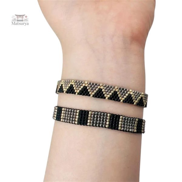 Style dégradé pour bracelet tissé Miyuki