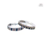 Bracelet tissé en inox style Miyuki dégradé