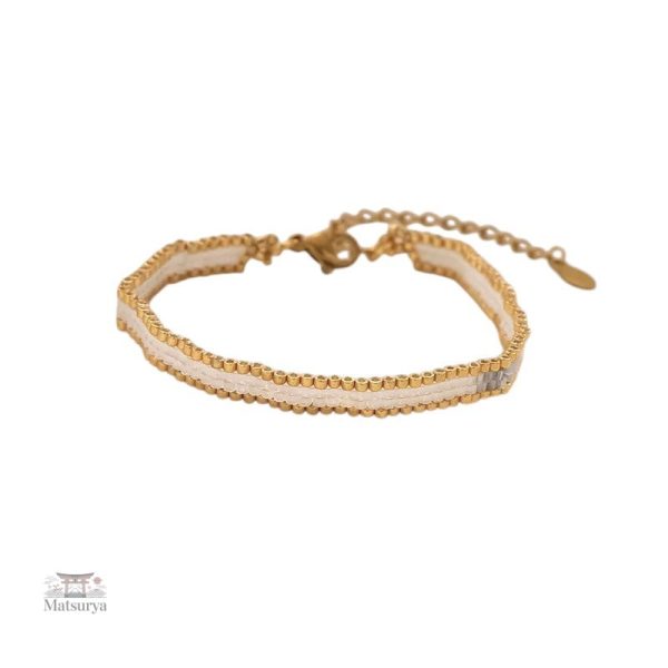Bracelet Miyuki chic avec un design tissé