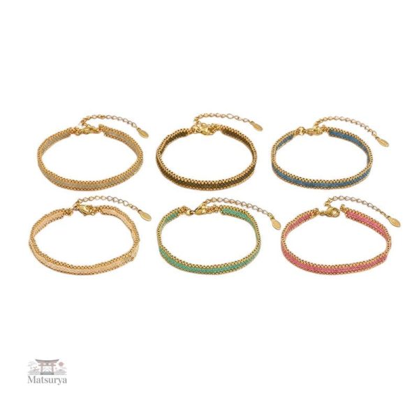 Bracelet Miyuki Tissé Multicouches - vue 13