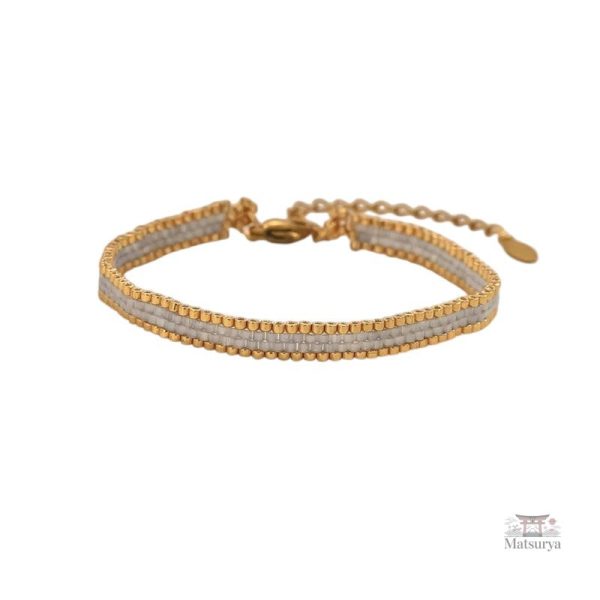 Bracelet Miyuki artisanal aux multiples couches