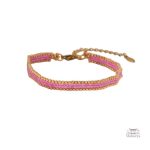 Bracelet Miyuki tendance en perles tissées