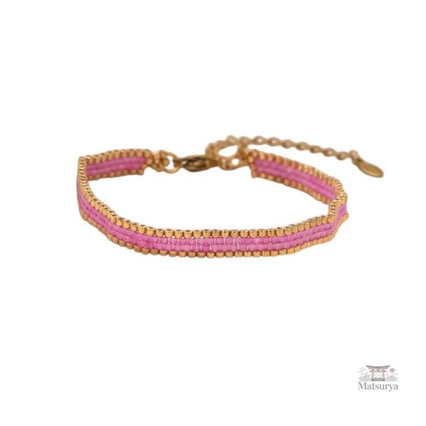 Bracelet Miyuki tendance en perles tissées