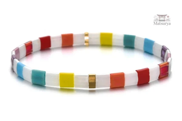 Bracelet Miyuki tendance avec perles en cristal