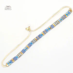 Bracelet Miyuki avec motifs vintage uniques
