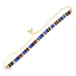 Bracelet Miyuki aux couleurs rétro