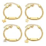 Bracelet avec pendentif, style japonais