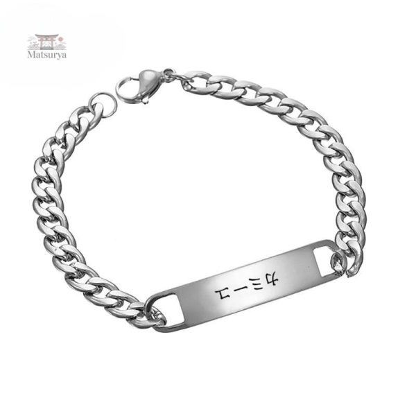 Bracelet japonais unique en acier