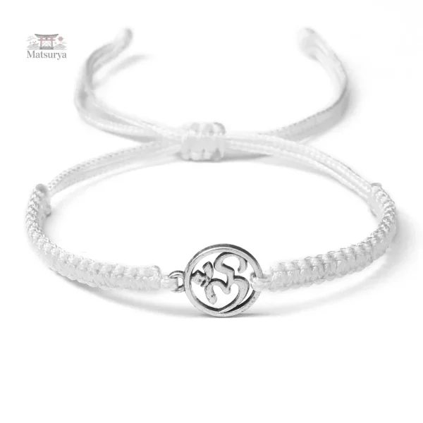Bracelet en corde, tressage japonais unique