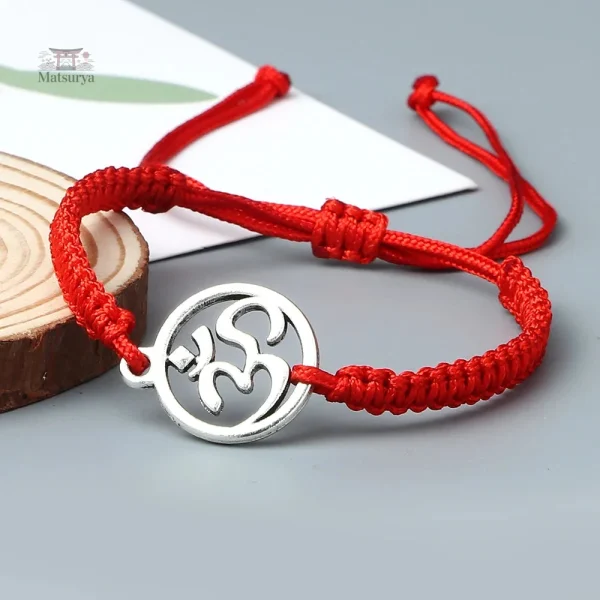 Bracelet japonais tressé, symbole de protection et chance