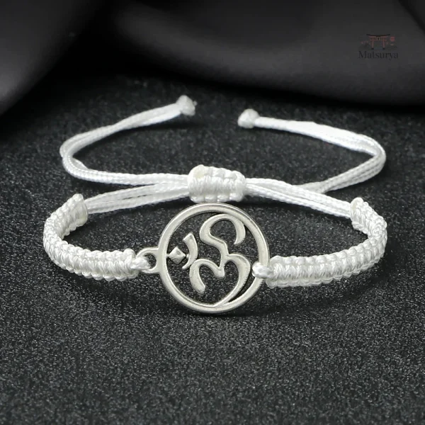 Corde tressée japonaise, bracelet porte-bonheur