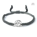 Bracelet tressé japonais, accessoire de chance