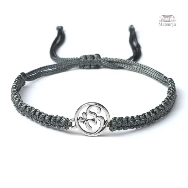 Bracelet tressé japonais, accessoire de chance