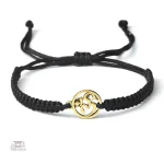 Accessoire japonais, bracelet en corde porte-bonheur