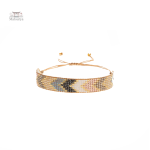 Bracelet Miyuki coloré tissé à la main
