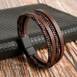 Bracelet tressé japonais en design traditionnel