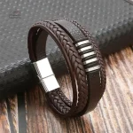 Bracelet traditionnel japonais à quatre fils tressés