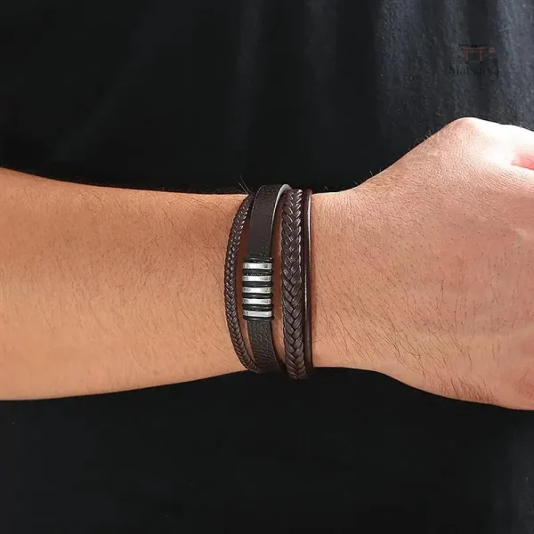 Bracelet artisanat japonais, design à quatre fils