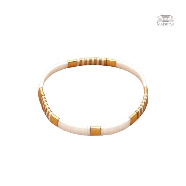 Bracelet Miyuki, perles Tila, design sophistiqué
