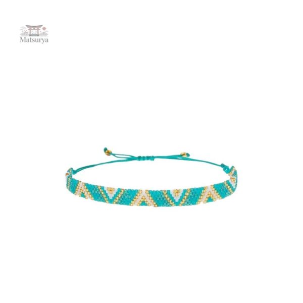 Bracelet Miyuki avec finition soignée