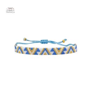 Bracelet Miyuki aux motifs colorés