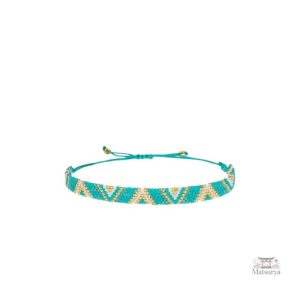 Bracelet Miyuki avec perles en verre