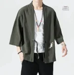 Cardigan homme style kimono pour une tenue décontractée