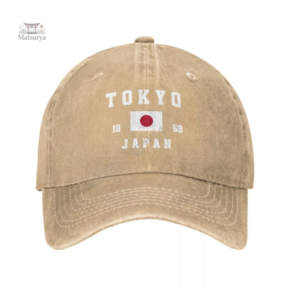 Casquette casual au style nippon