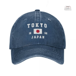 Casquette avec logo japonais distinctif