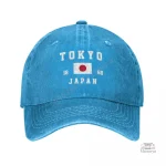 Casquette à l'esthétique japonaise contemporaine