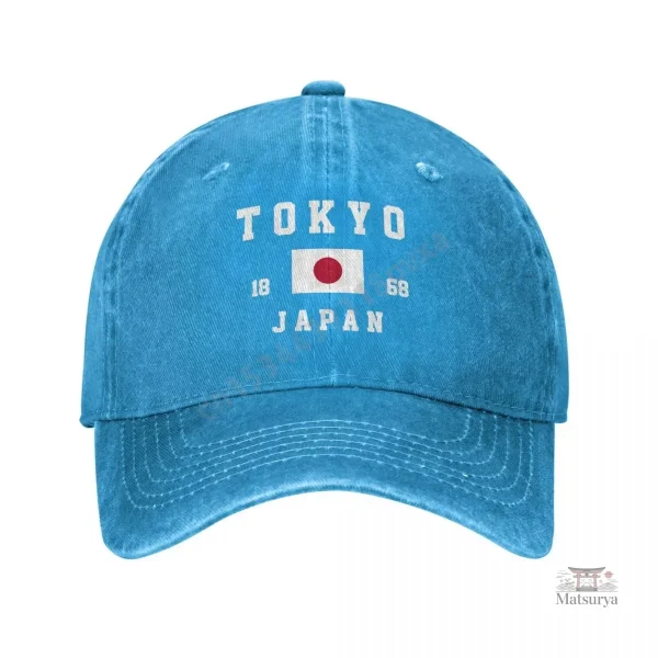 Casquette à l'esthétique japonaise contemporaine