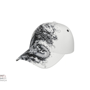 Casquette japonaise motif dragon, style traditionnel et unique