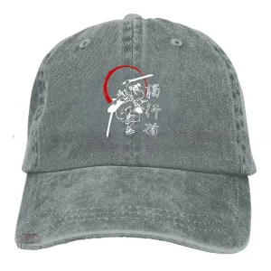 Casquette à motifs inspirés des samouraïs
