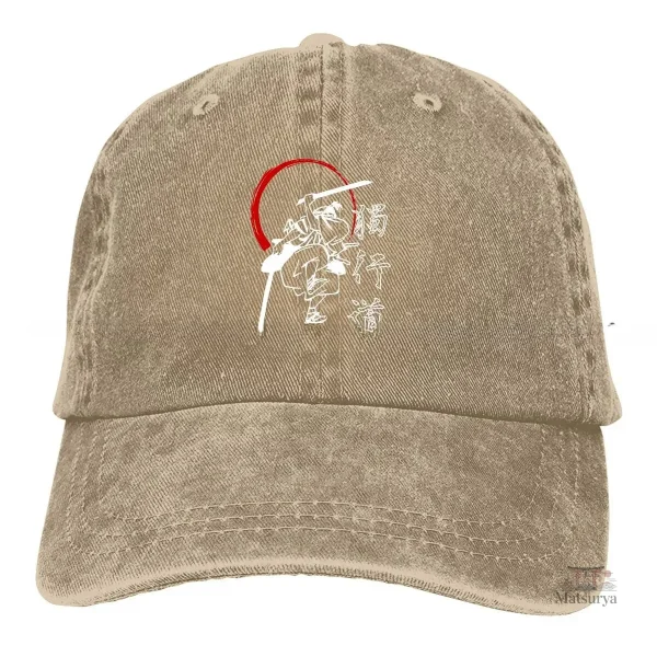 Style unique avec casquette motif samouraï