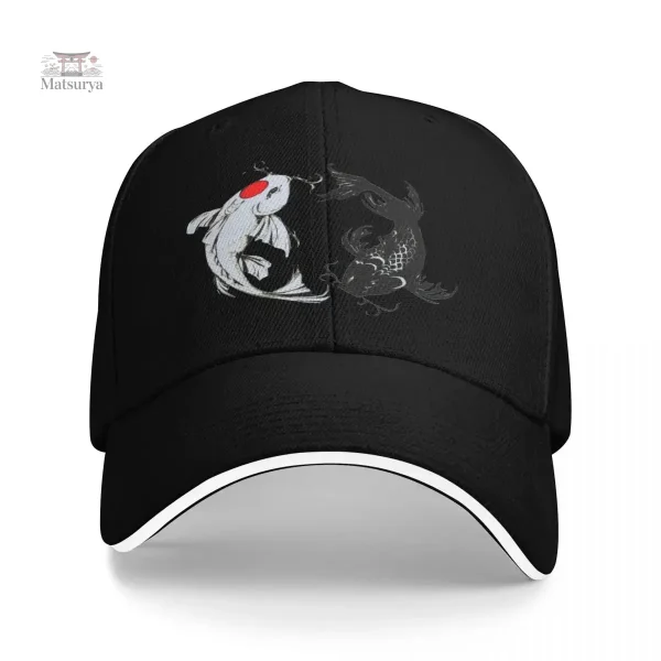 Accessoire mode casquette Carpe Koi