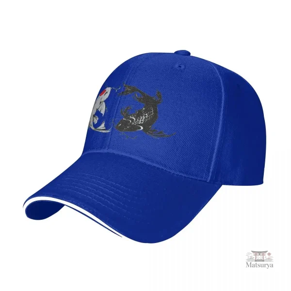 Casquette Carpe Koi colorée