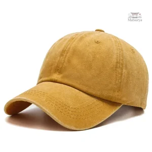 Casquette japonaise délavée, parfaite pour les journées ensoleillées