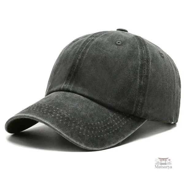 Casquette japonaise au design délavé pour un style unique