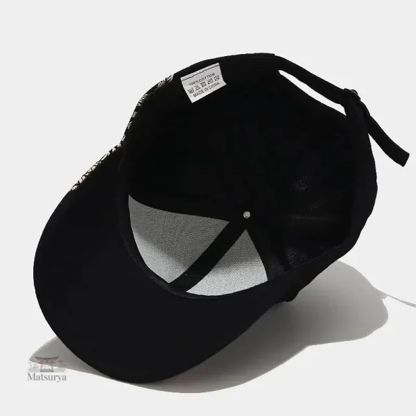 Casquette avec dragon, design japonais unique