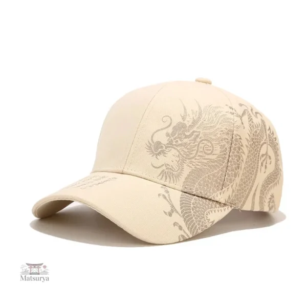 Casquette japonaise dragon, élégance et tradition