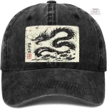 Casquette Dragon Classique en style japonais