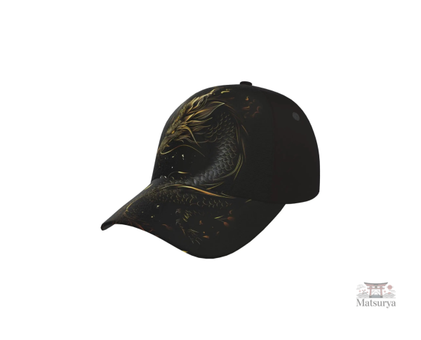 casquette-japonaise-dragon-epure-1 Casquette Dragon Épuré Japonaise en style contemporain